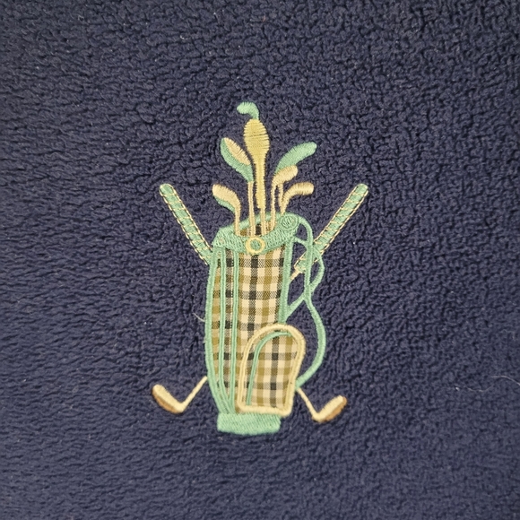 NORTHERN REFLECTIONS | vintage golf full zip fleece jacket - Picture 5 of 10